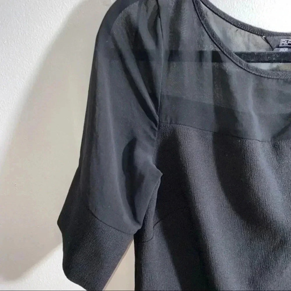 F&F black mesh top dress short 6 - Picture 4 of 6